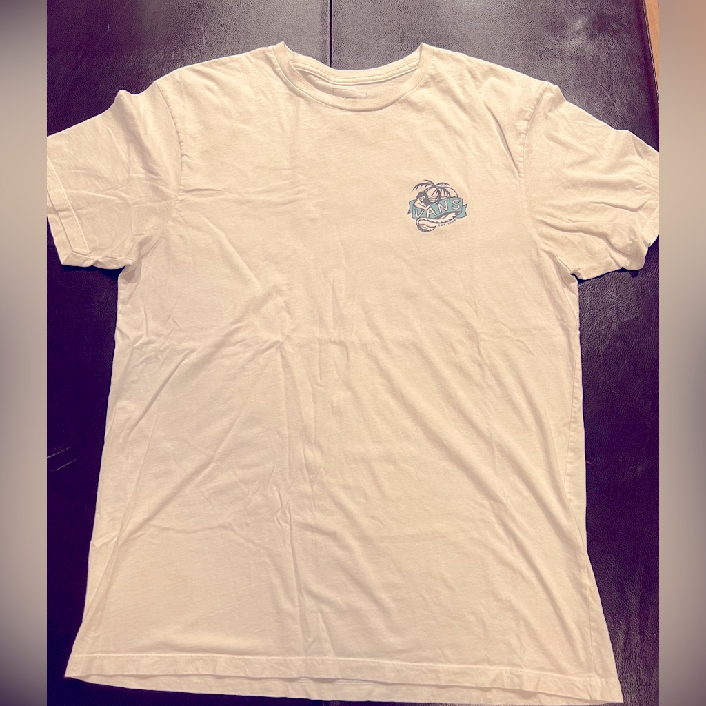 Vans  Palm Tree Tee  Size Large  PreOwned